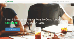 Desktop Screenshot of contrib.us